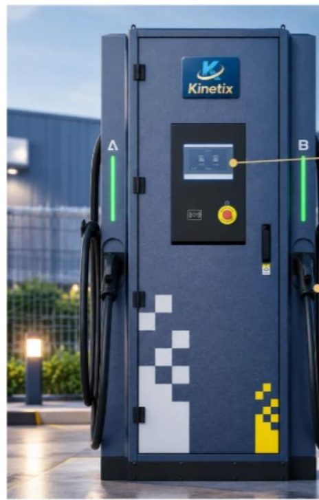 120kW Dual-Gun DC Fast Charging Station