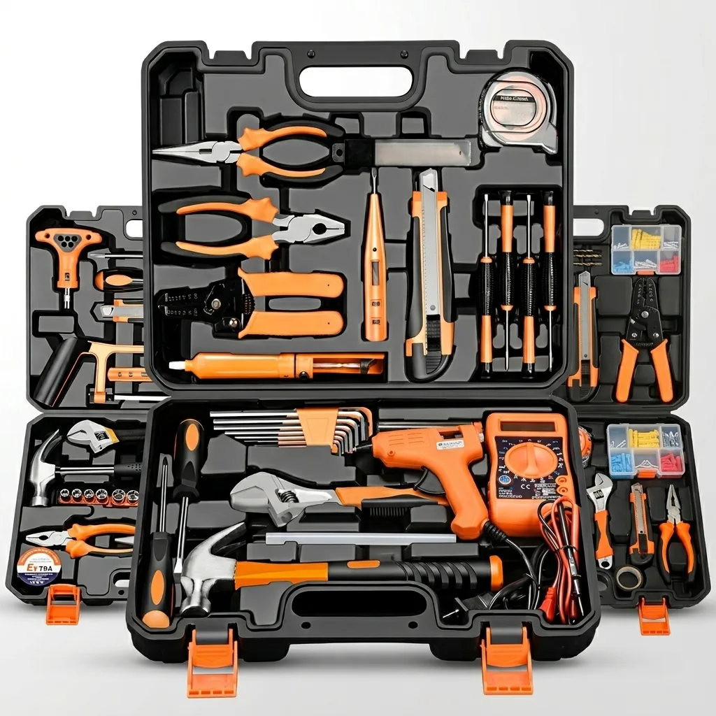 82-Piece Aluminium Alloy Mechanics Tool Kit