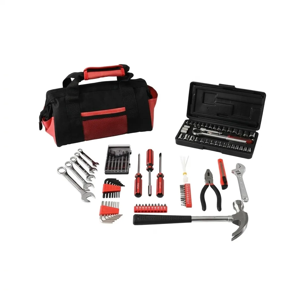 105-Piece 1/4" Socket Set in Oxford Tool Bag