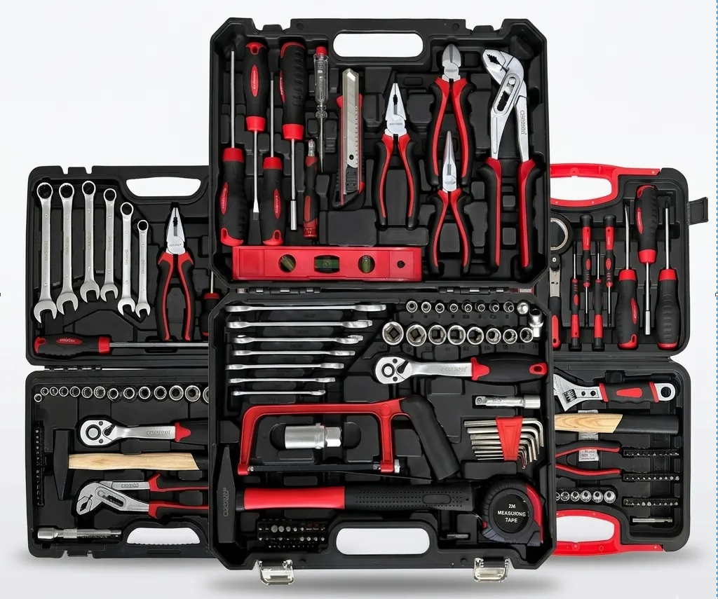 Home Repair Tool Box Set, 55 / 95 / 100 Pieces