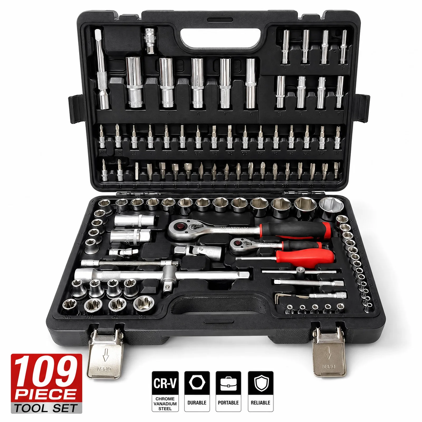 109-Piece Tool Set