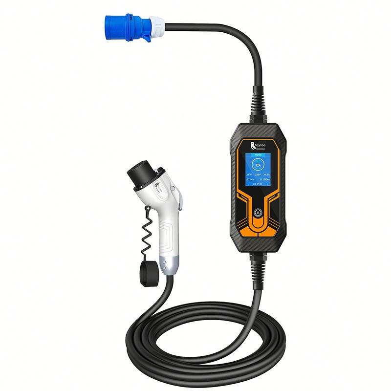 Portable AC EV Charger, 7 kW · Type 2
