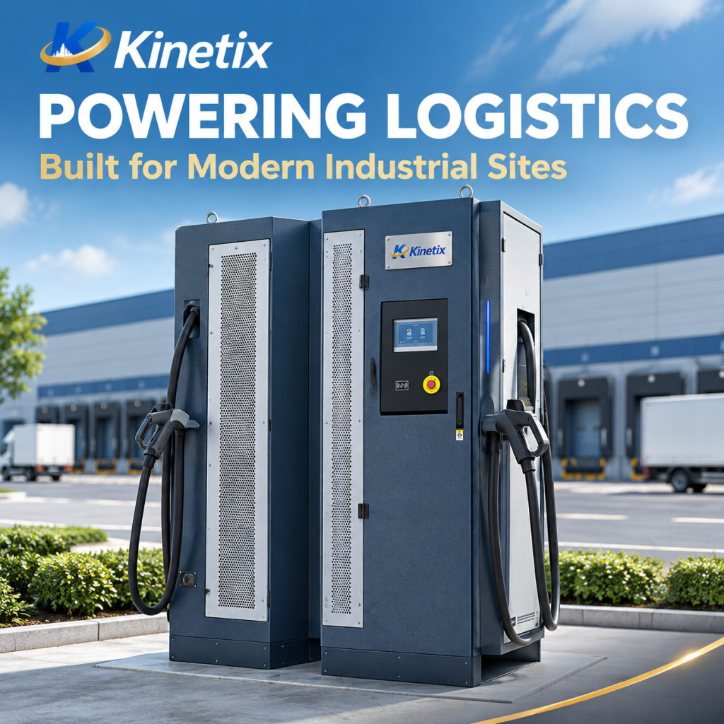 Floor-Mounted DC Fast Charging Station, 120 kW