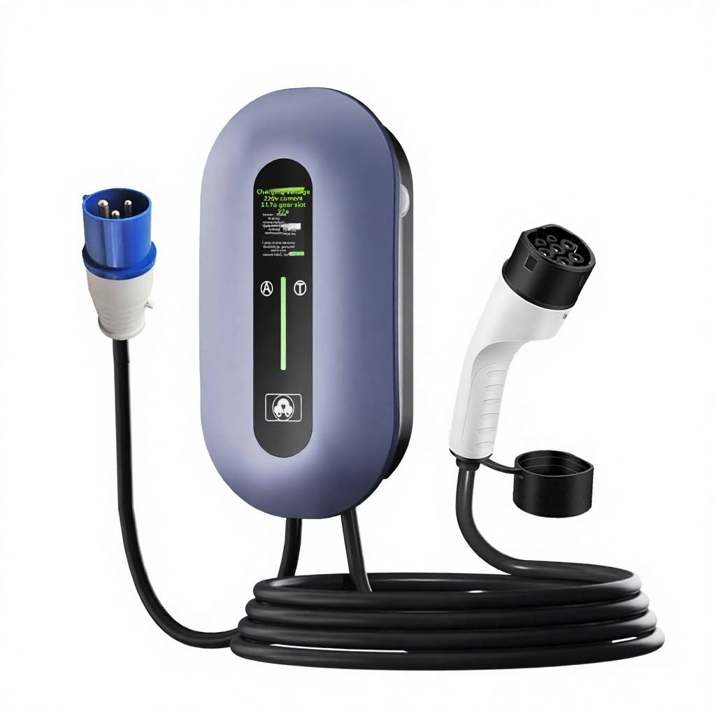شاحن حائطي للسيارات الكهربائية AC, 7-22 kW · Type 2 · IP54