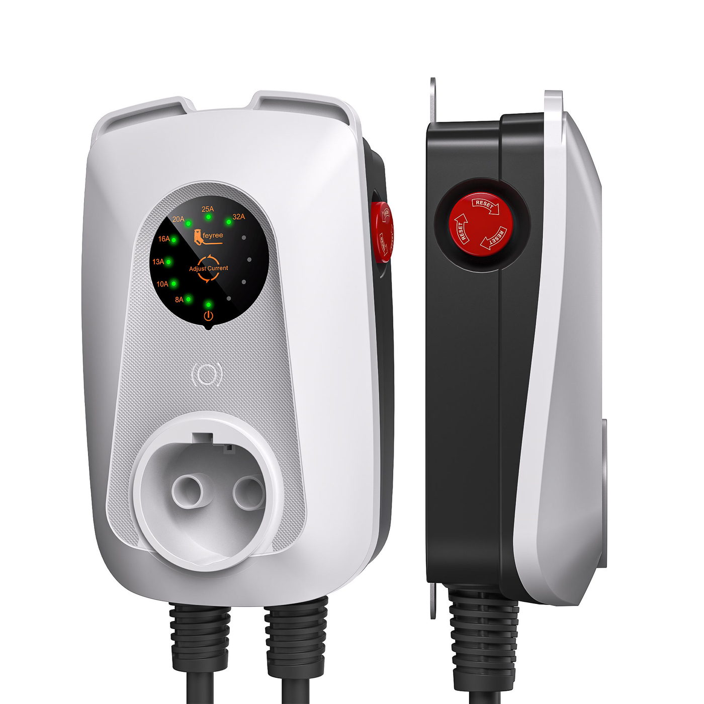 شاحن حائطي للسيارات الكهربائية AC, 7 kW · Type 2 · 220 V