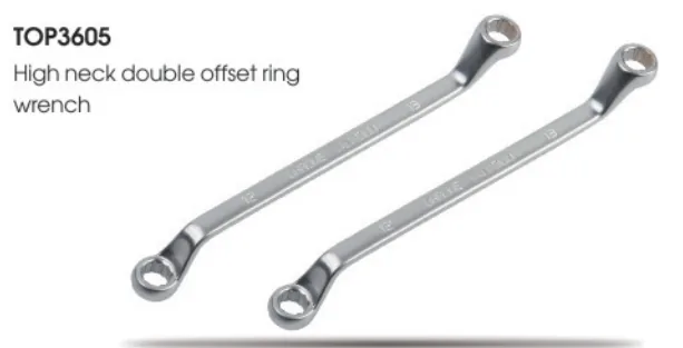 High Neck Double Offset Ring Wrench
