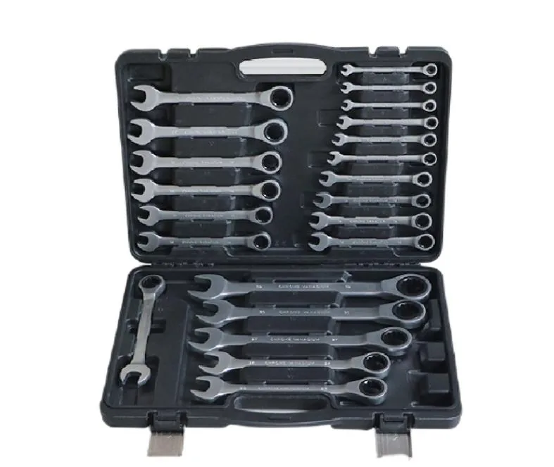 Combination Wrench Set in Blow-Mould Case